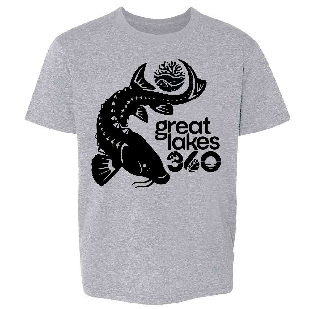 CUSTOM Aquarium Of Niagara STURGEON BLACK Kids & Youth Tee