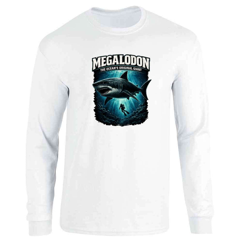 Sharks Megalodon Oceans Original Giant Long Sleeve