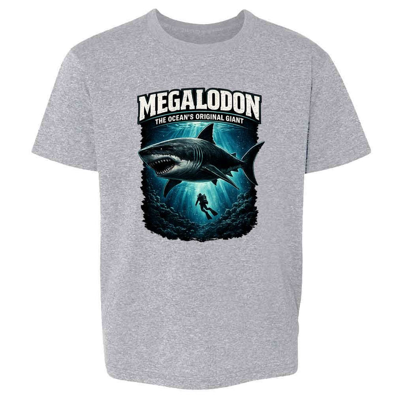 Sharks Megalodon Oceans Original Giant Kids & Youth Tee