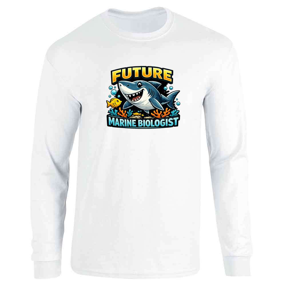 Sharks Future Marine Biologist Long Sleeve