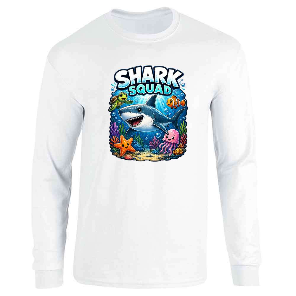 Shark Squad  Long Sleeve