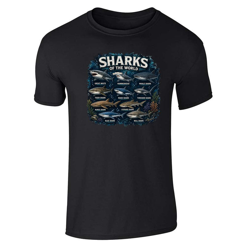 Sharks Of The World Unisex Tee