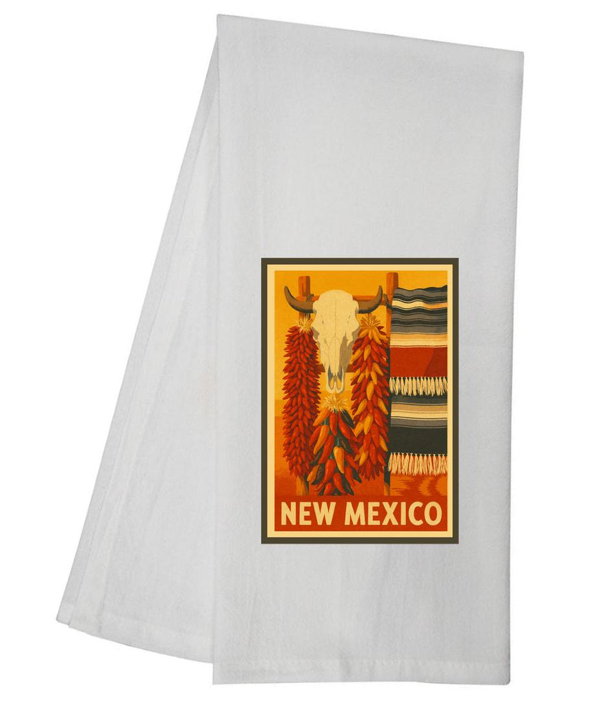 NM Ristras Skull Tea Towel GGTT2031