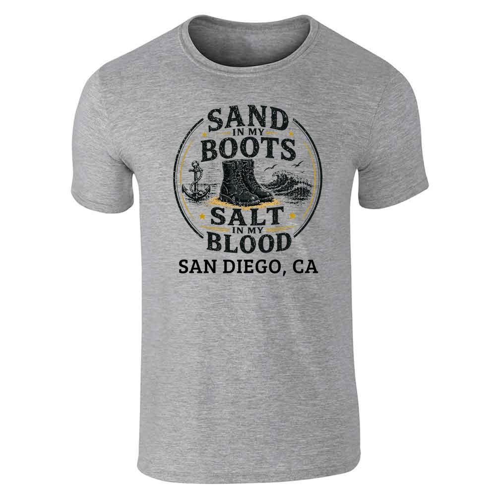 NEXCOM Sand In My Boots San Diego Unisex Tee