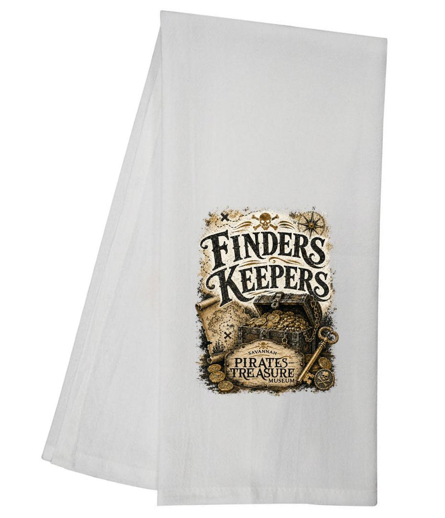 CUSTOM Savannah Pirates Treasure Finders Keepers Tea Towel GGTT2041
