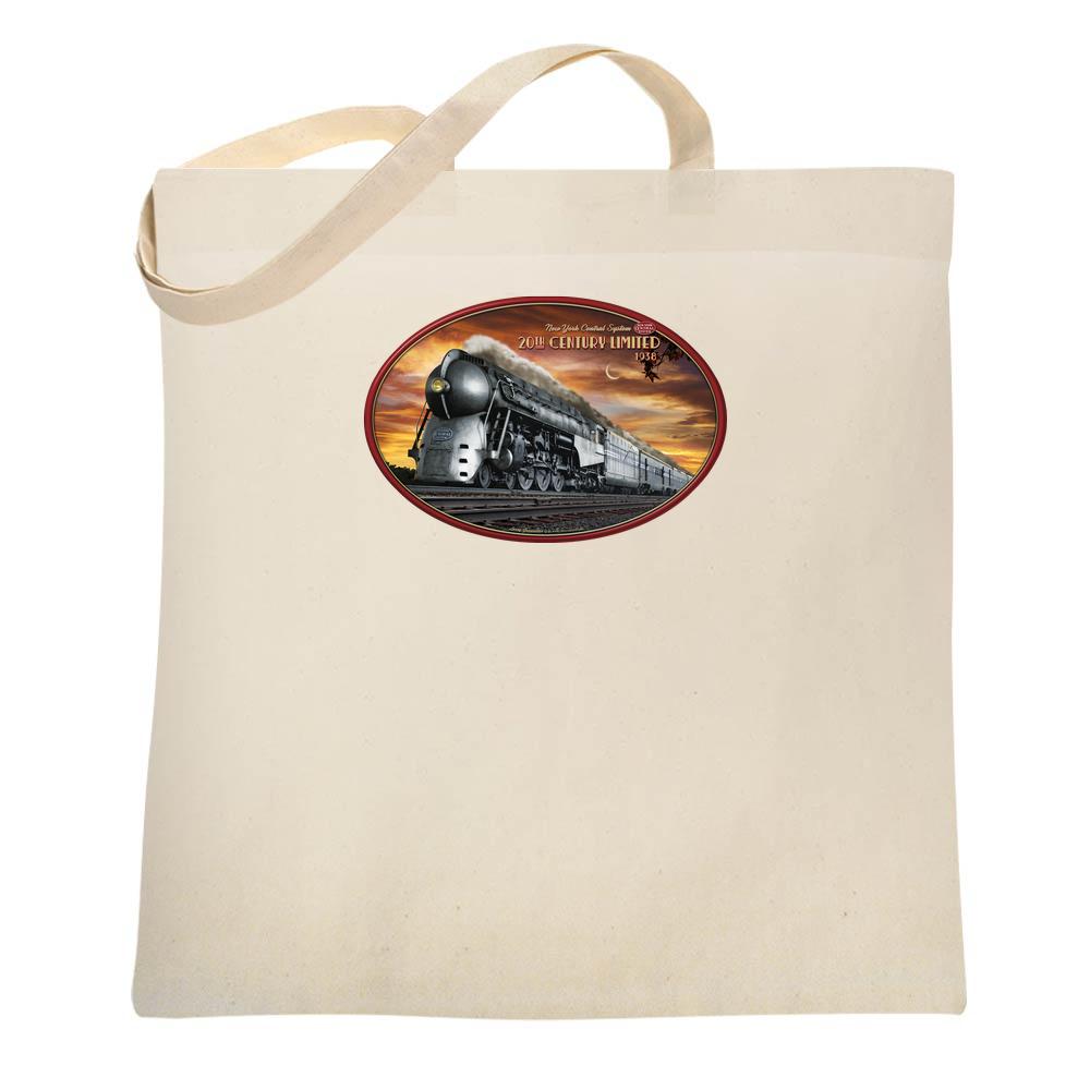20th Century LTD Train Railroad by Larry Grossman Tote Bag
