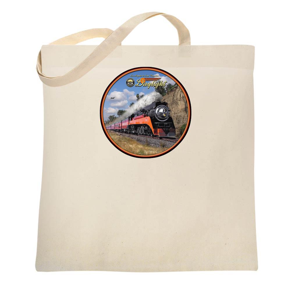 Daylight Train Railroad by Larry Grossman Tote Bag