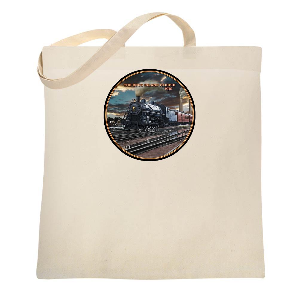 Rock Island Train 1932 Railroad by Larry Grossman Tote Bag