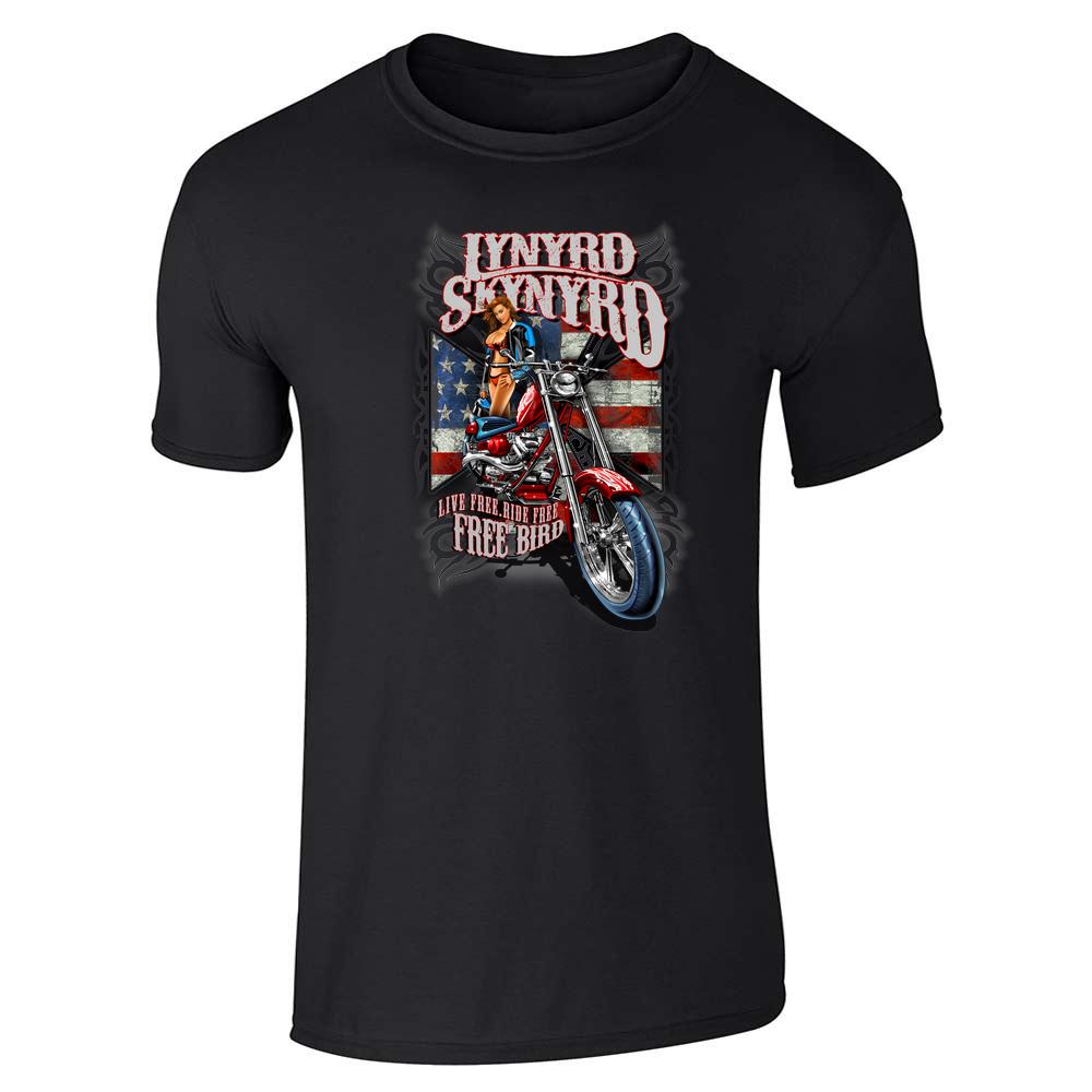 Lynyrd Skynyrd Free Bird Motorcycle Music Unisex Tee