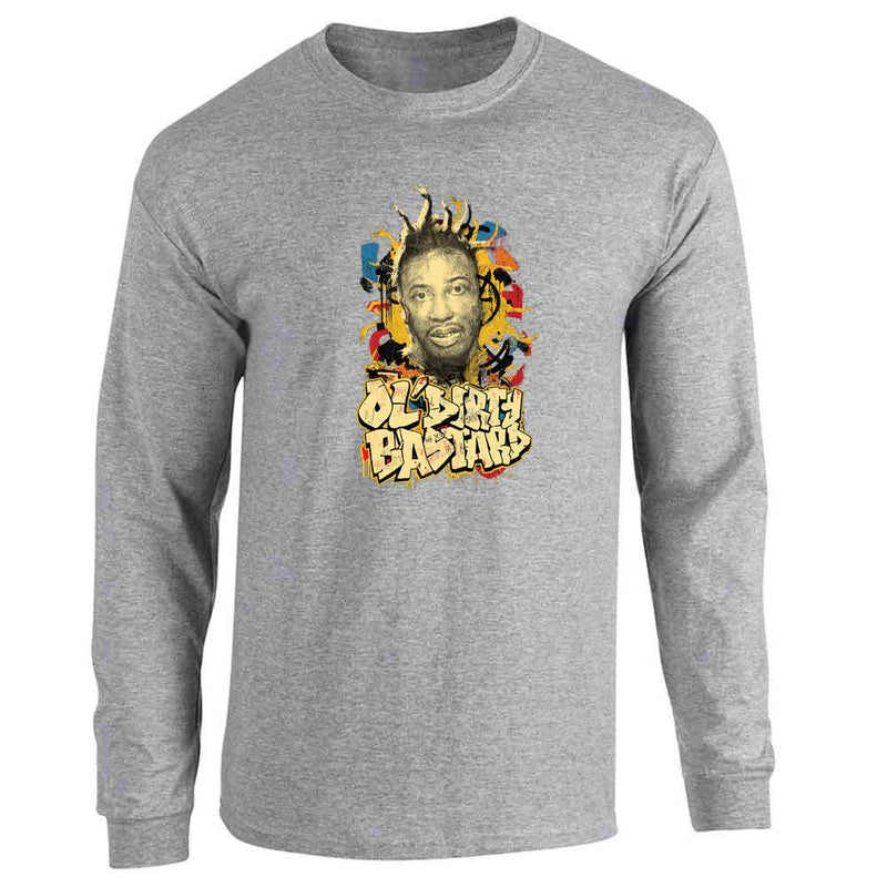 Ol' Dirty Bastard ODB Graffiti Rap Music Long Sleeve