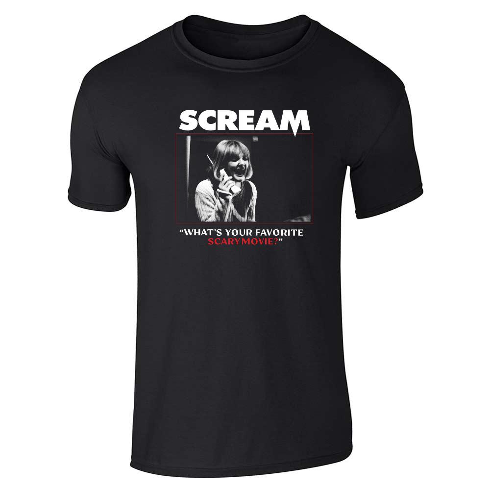 Scream What's Your Favorite Scary Movie Horror Unisex Tee