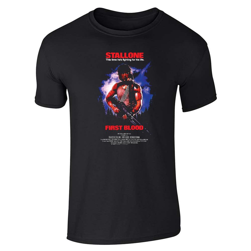 Rambo First Blood Poster  Unisex Tee