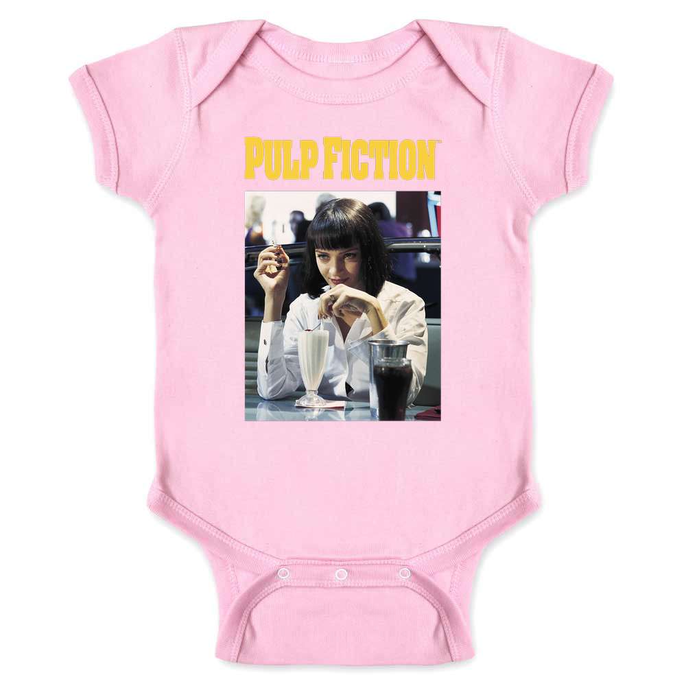 Pulp Fiction Mia Wallace Movie Baby Bodysuit