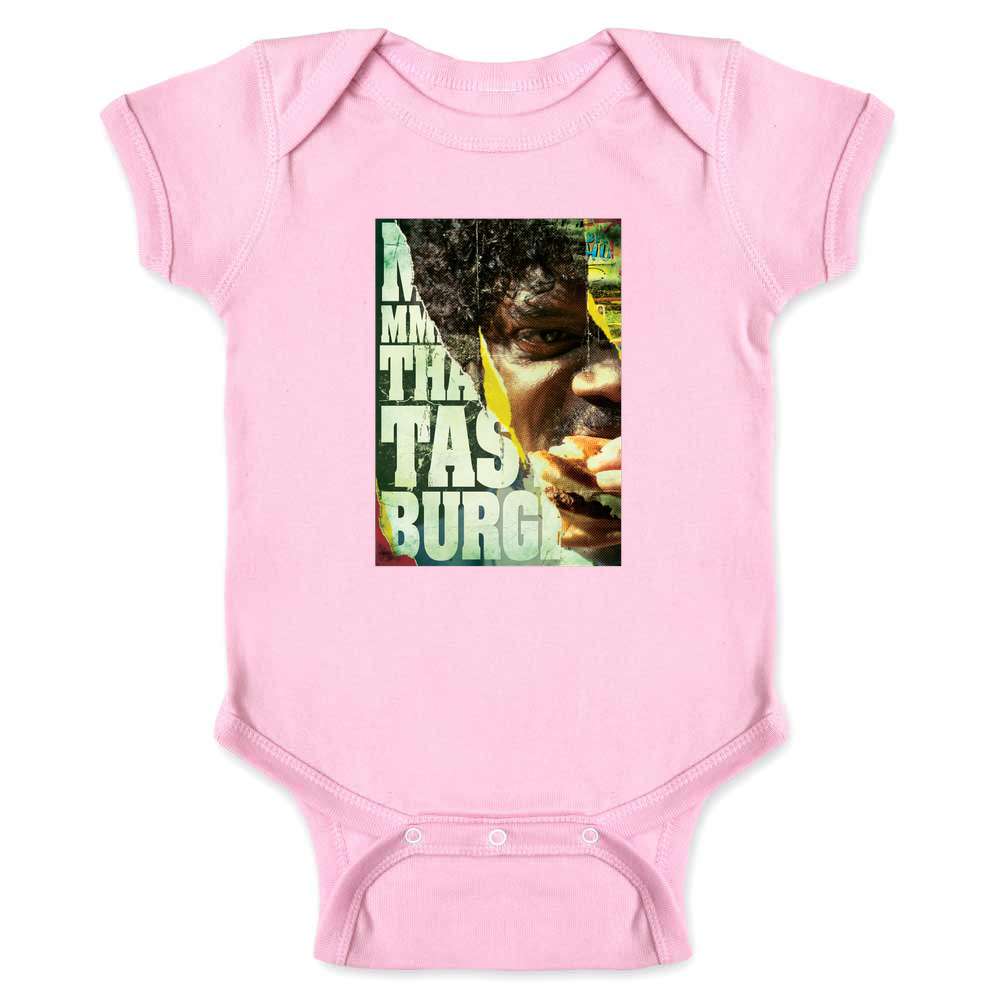 Pulp Fiction Jules Tasty Burger Movie Baby Bodysuit