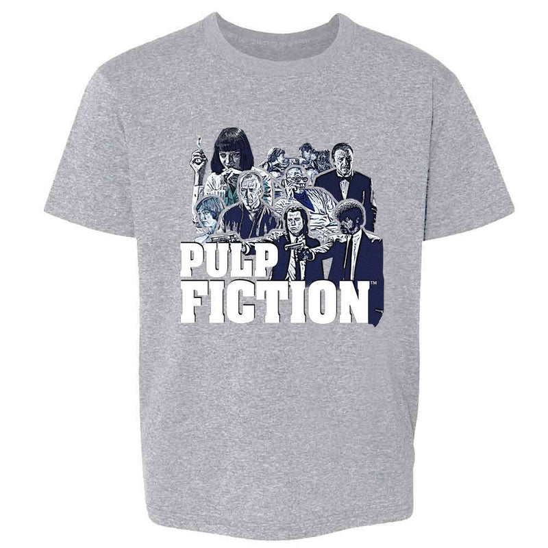 Pulp Fiction Collage Quentin Tarantino Movie Kids & Youth Tee