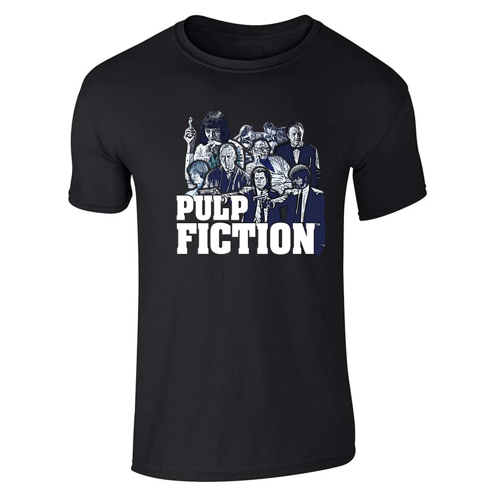 Pulp Fiction Collage Quentin Tarantino Movie Unisex Tee