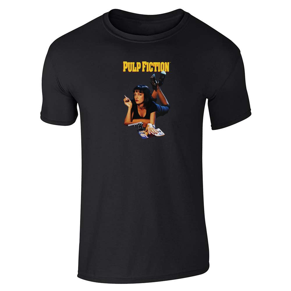 Pulp Fiction Poster Image Quentin Tarantino Movie Unisex Tee